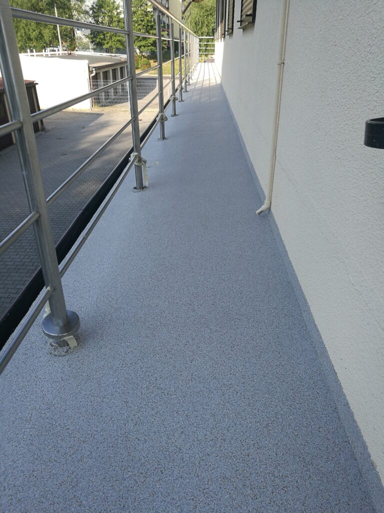 balkon - realizacja hydroziolacji